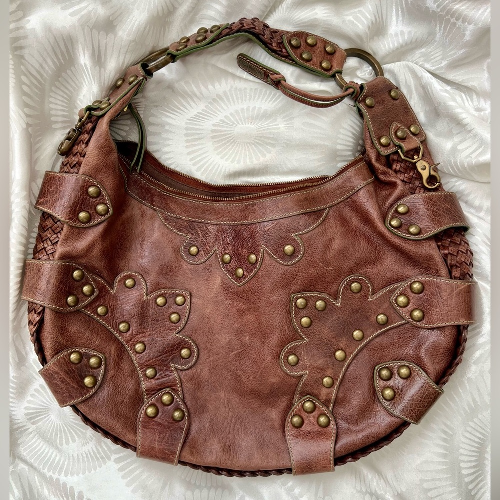 Isabella Fiore leather shoulder bag